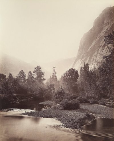 Mount Starr King, Yosemite, Nr. 69 von Carleton Watkins