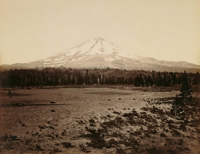 Mt. Shasta von Norden. Kalifornien / [Mount Shasta, Nord] von Carleton Watkins