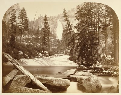 Nevada Fall - 700 ft, Yosemite von Carleton Watkins