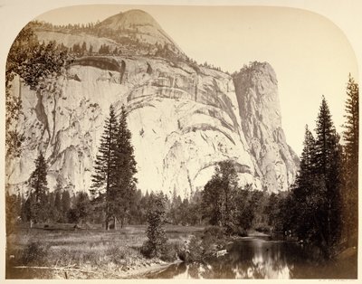 North Dome. Royal Arches - Washington Column von Carleton Watkins