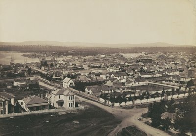 Panorama von Victoria, B.C. - Blick von der Christ Church #2 von Carleton Watkins