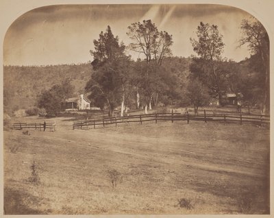 [Residenz von J.C. Fremont - Bear Valley] von Carleton Watkins