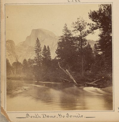 Südkuppel, Yosemite von Carleton Watkins