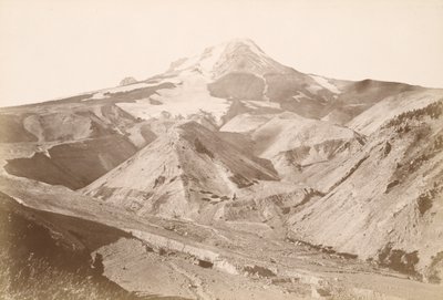 Gipfel des Mt. Hood, Oregon von Carleton Watkins