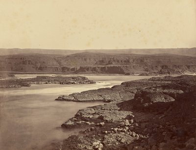 [Die Passage der Dalles, Columbia River] von Carleton Watkins