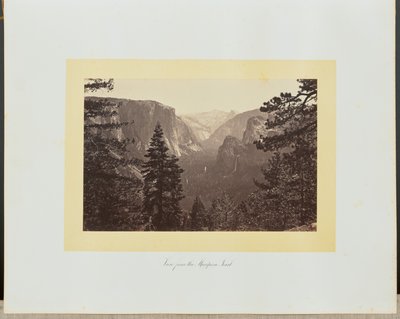 Blick vom Mariposa-Pfad von Carleton Watkins