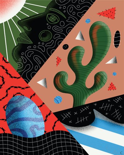 Wer ist das Virus?, 2019 von Carlo Alberto Giardina