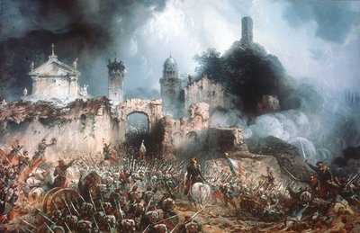 Schlacht von Solferino von Carlo Bossoli