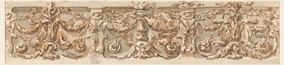 Entwurf für ein Fries, ca. 1770 von Carlo Marchionni