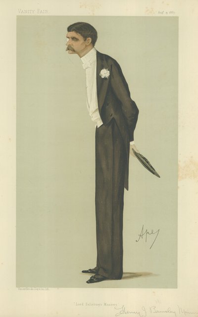 Herr Henry John Brinsley Manners von Carlo Pellegrini