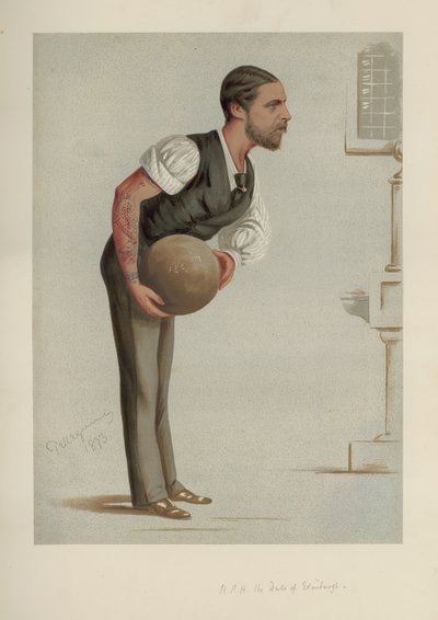 Der Herzog von Edinburgh von Carlo Pellegrini