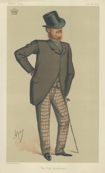 Der Earl of Abergavenny von Carlo Pellegrini