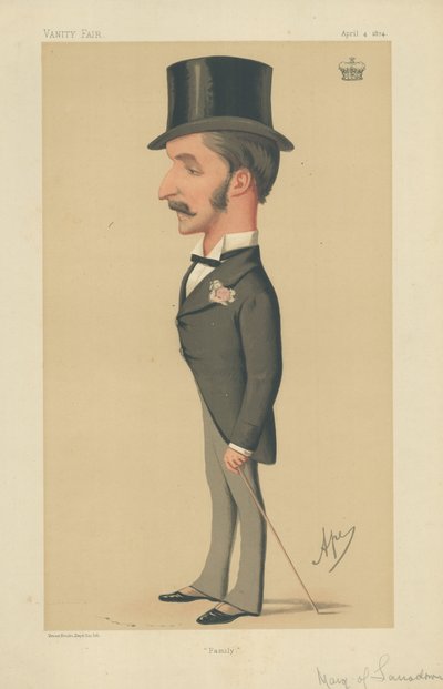 Der Marquis von Lansdowne von Carlo Pellegrini