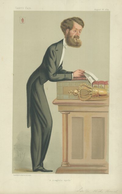 Der ehrenwerte Sir Michael Hicks Beach von Carlo Pellegrini