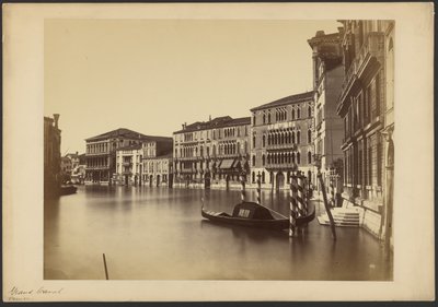 Canal Grande vom Palazzo Grimani zu S. Polo von Carlo Ponti