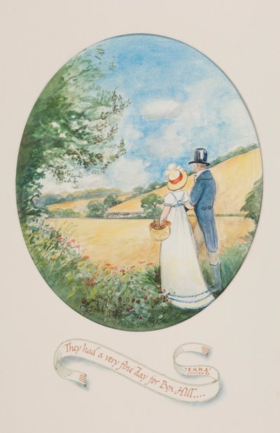 Sie hatten einen sehr schönen Tag für Box Hill, 2010 von Caroline Hervey Bathurst