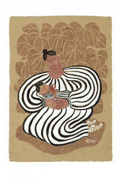 Liebevolle Mutter-Kind von Caroline Roberts