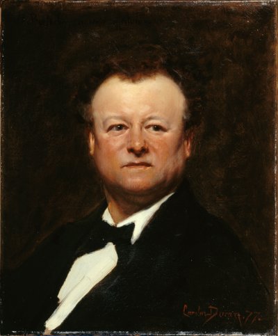 Porträt von Jean-François Berthelier (1830-1888), Sänger von Carolus Duran