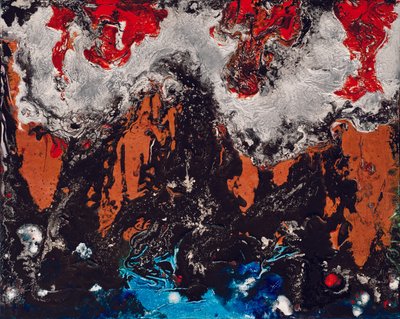 Rhapsodie der Elemente, 2012 von Carolyn Mary Kleefeld