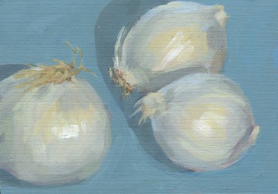 Frischer Knoblauch Stillleben von Carrie Arnold
