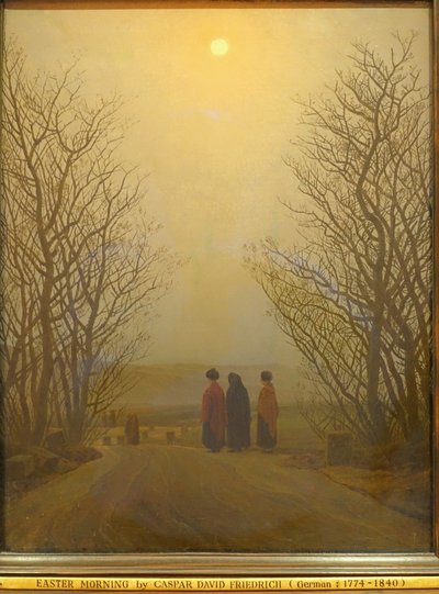 Ostermorgen von Caspar David Friedrich, 1833 von Caspar David Friedrich