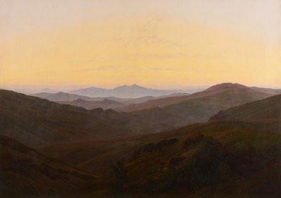 Das Riesengebirge von Caspar David Friedrich