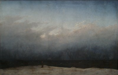 Der Mönch am Meer von Caspar David Friedrich