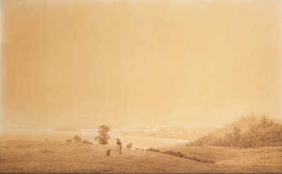 Die Ostküste der Insel Rügen mit Schäfer von Caspar David Friedrich