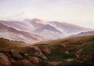 Erinnerungen an das Riesengebirge von Caspar David Friedrich