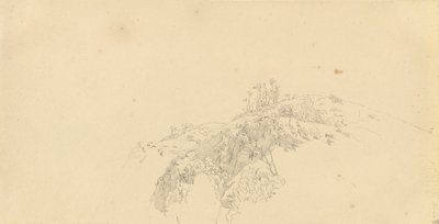 Landschaft (Studie) von Caspar David Friedrich