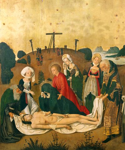 Kreuzabnahme Christi (Detail) von Caspar Isenmann