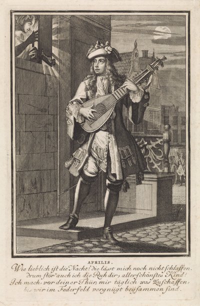 April von Caspar Luyken