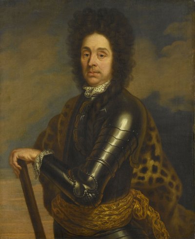 Porträt von Menno Baron van Coehoorn von Caspar Netscher
