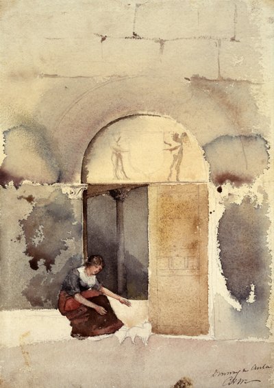 Türöffnung in Anla(?) von Cass Gilbert