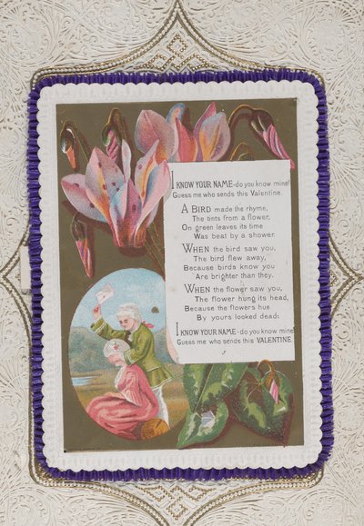 Valentine, 1874 von Catherine Greenaway
