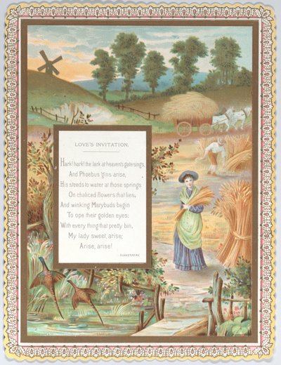 Valentin, ca. 1875 von Catherine Greenaway