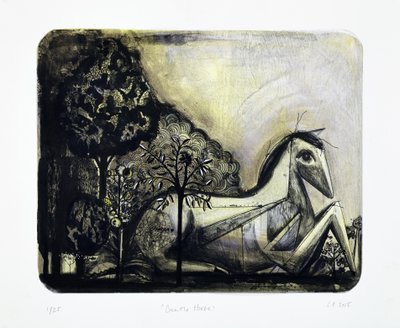 Sanftes Pferd, 2015 von Cathie Pilkington