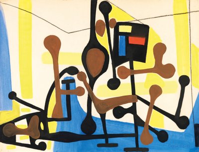 Komposition 56.VII von Caziel Caziel