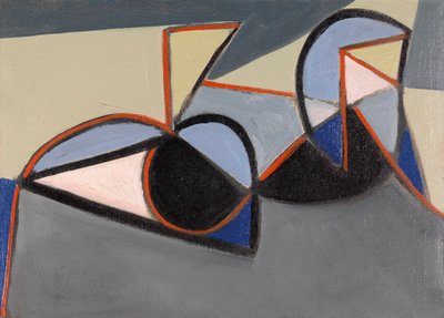 Kubistische Aktstudie, ca. 1949 von Caziel Caziel