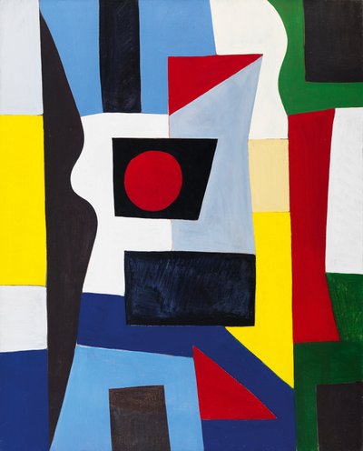 Geometrische Komposition, ca. 1955 von Caziel Caziel