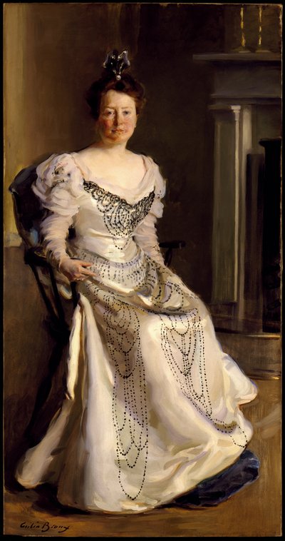Mrs. Robert Abbe, Catherine Amory Bennett von Cecilia Beaux
