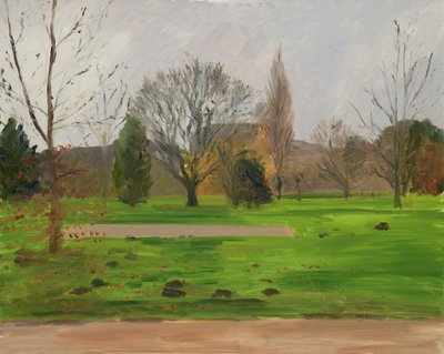 Oxford University Parks, November von Celia Montague