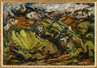 Häuser in Ceret von Chaim Soutine