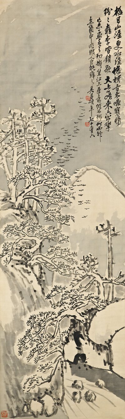 Verschneiter Winter von Changshuo Wu
