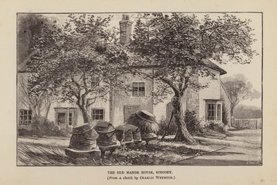 Das alte Herrenhaus, Scrooby von Charles (after) Whymper