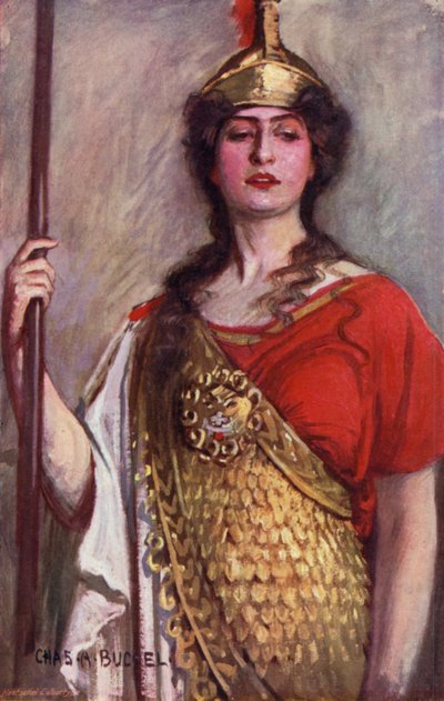Pallas Athene, Miss Constance Collier von Charles A. Buchel