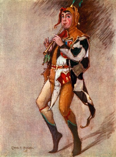 Zwölfte Nacht: Feste, der Clown, Mr. Courtice Pounds von Charles A. Buchel