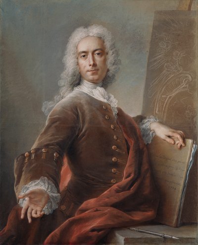 Selbstporträt von Charles Antoine Coypel