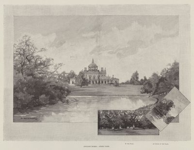 Englische Häuser, Stoke Park von Charles Auguste Loye