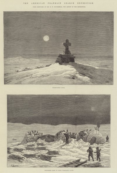 Die amerikanische Franklin-Suchexpedition von Charles Auguste Loye